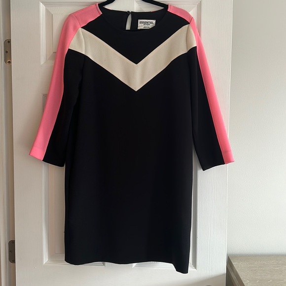 Essential Antwerp color block shift dress European size 38 - Picture 1 of 3